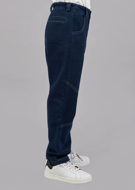 Купить джинсы для мальчика «армия россии» синие в интернет-магазине ArmRus по выгодной цене. - изображение 3