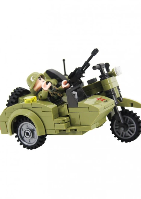 Купить конструктор военный мотоцикл 256 деталей в интернет-магазине ArmRus по выгодной цене. - изображение 6