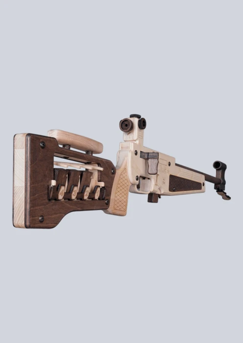 Купить игрушка-конструктор из дерева ружье «biathlon» в интернет-магазине ArmRus по выгодной цене. - изображение 2