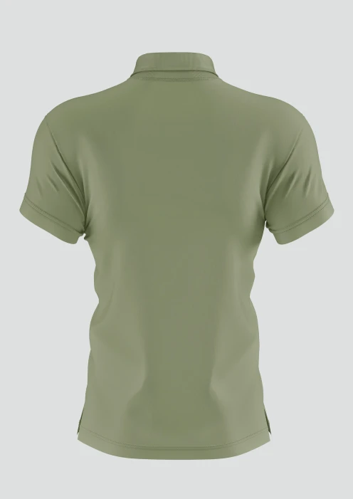 Купить футболка-поло кулирка «армия россии» хаки (3 пуговицы) в интернет-магазине ArmRus по выгодной цене. - изображение 2