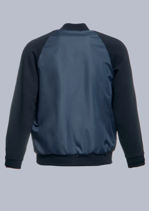 Купить куртка-бомбер мужская «ар» темно-синяя в интернет-магазине ArmRus по выгодной цене. - изображение 2