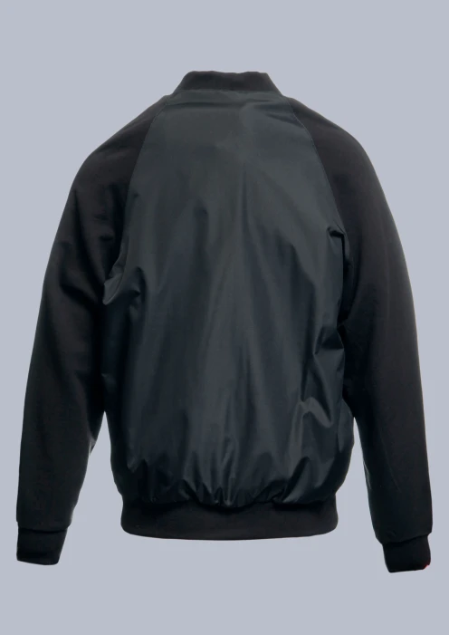 Купить куртка-бомбер мужская «ар» черная в интернет-магазине ArmRus по выгодной цене. - изображение 2