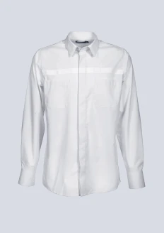 Рубашка мужская форменная белая - белый