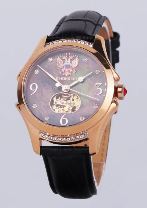 Купить часы женские «президент» механические черные в интернет-магазине ArmRus по выгодной цене. - изображение 1