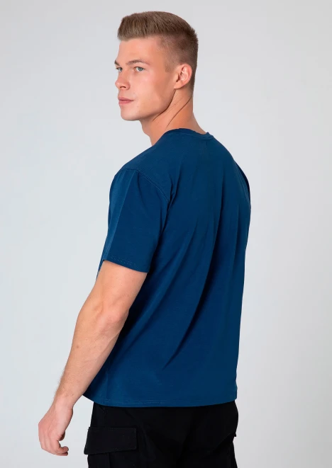 Купить футболка «вкс» синяя в интернет-магазине ArmRus по выгодной цене. - изображение 3
