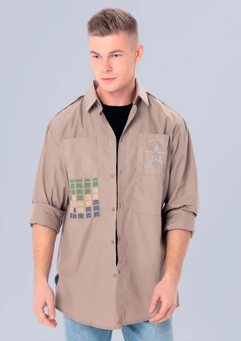 Купить рубашка мужская «армия россии» в интернет-магазине ArmRus по выгодной цене. - изображение 1