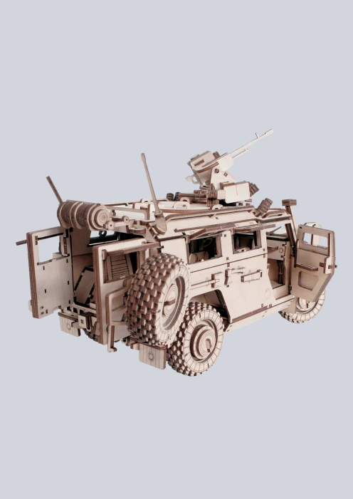 Купить игрушка-конструктор из дерева бронеавтомобиль «армия россии» 493 детали в интернет-магазине ArmRus по выгодной цене. - изображение 2