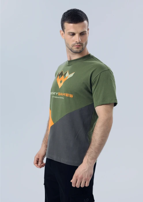 Купить футболка мужская «army games international» хаки в интернет-магазине ArmRus по выгодной цене. - изображение 4