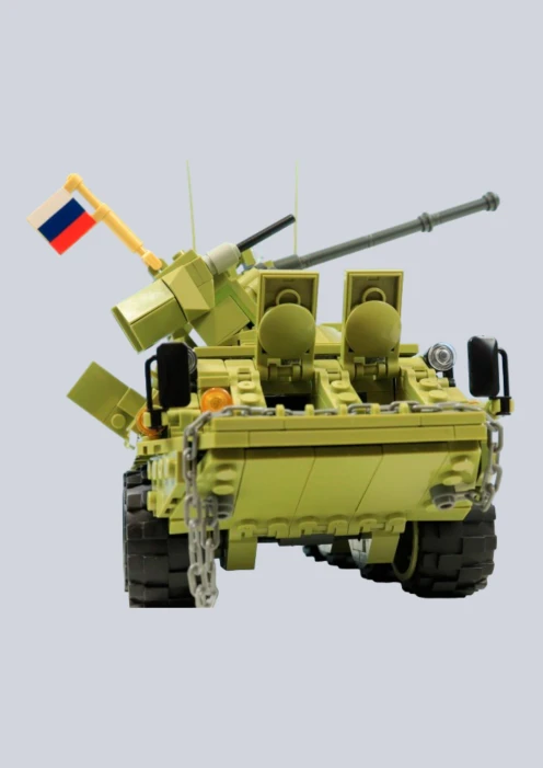 Купить игрушка-конструктор российский бронетранспортер «бтр-82а» 810 деталей в интернет-магазине ArmRus по выгодной цене. - изображение 5