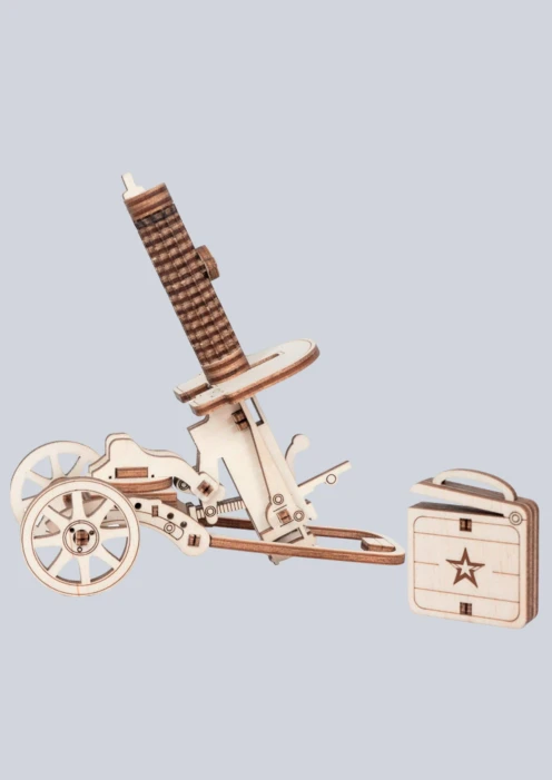Купить игрушка-конструктор из дерева пулемёт «армия россии» 50 деталей в интернет-магазине ArmRus по выгодной цене. - изображение 5