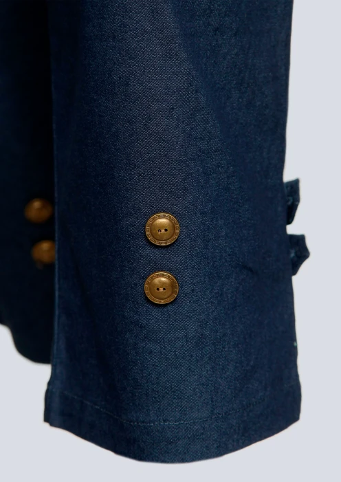 Купить брюки женские «армия россии» широкие синие в Москве с доставкой по РФ - изображение 6
