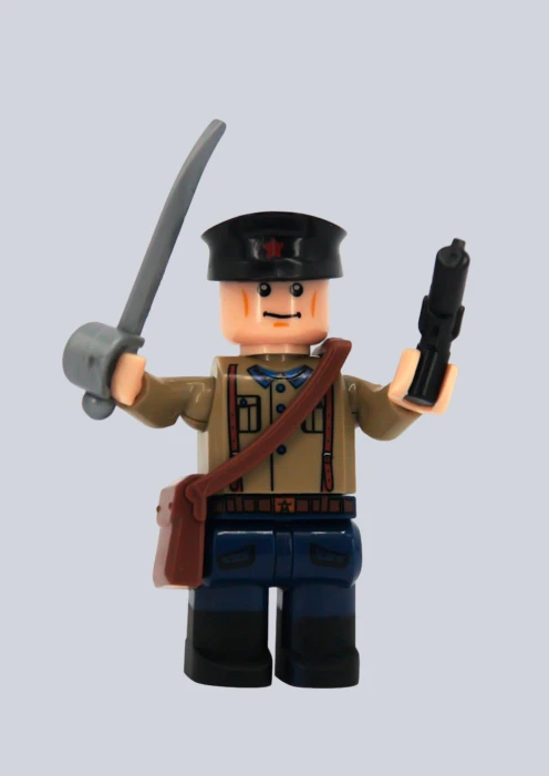 Купить игрушка-конструктор минифигурка «солдатик» серия солдаты красной армии в интернет-магазине ArmRus по выгодной цене. - изображение 3