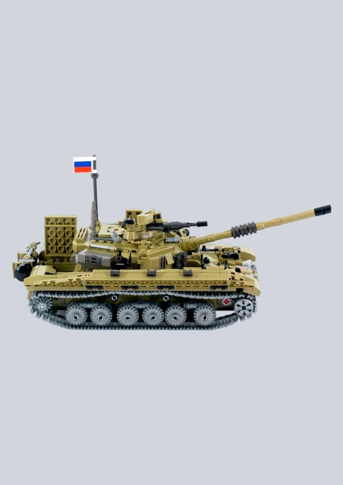 Купить игрушка-конструктор российский боевой танк «владимир» 1220 деталей в интернет-магазине ArmRus по выгодной цене. - изображение 4