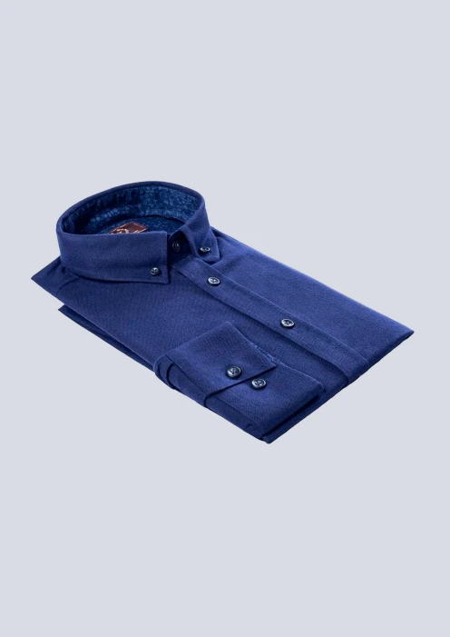 Купить рубашка мужская «звезда» темно-синяя в интернет-магазине ArmRus по выгодной цене. - изображение 3