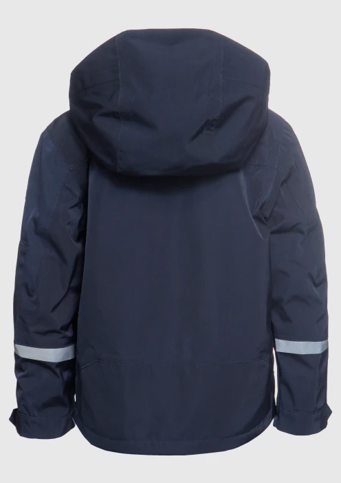 Купить куртка ски-пасс (ski-pass) детская «от победы к победам» синяя в интернет-магазине ArmRus по выгодной цене. - изображение 2