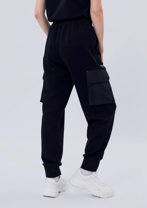 Купить брюки-карго женские «армия» черные в Москве с доставкой по РФ - изображение 2