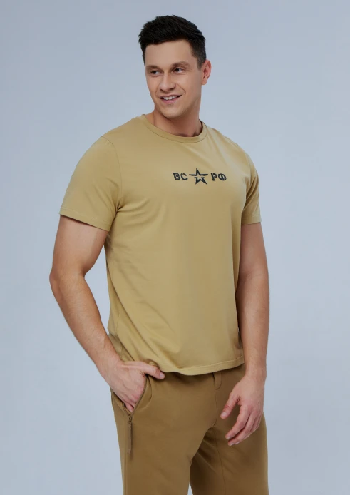 Купить футболка мужская «вс рф» песок в интернет-магазине ArmRus по выгодной цене. - изображение 3
