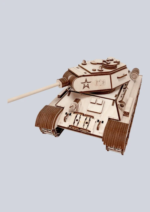 Купить игрушка-конструктор из дерева танк «т-34-85» 651 деталь в интернет-магазине ArmRus по выгодной цене. - изображение 3