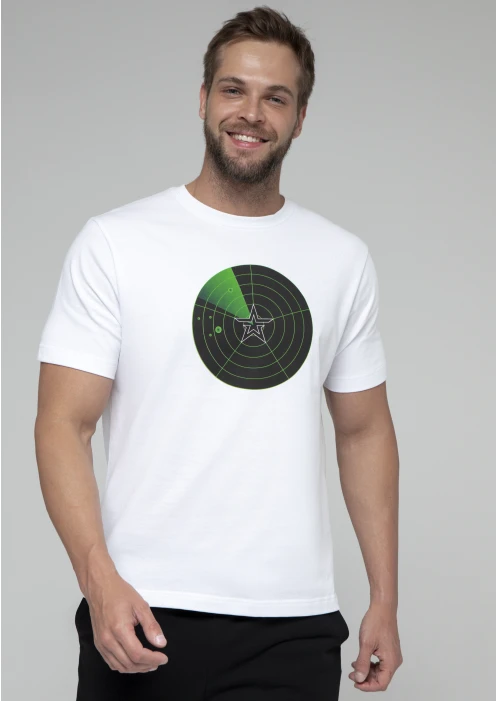Купить футболка мужская «радар» белая в интернет-магазине ArmRus по выгодной цене. - изображение 4