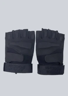 Перчатки беспалые «Армия России» антискользящие черные: купить в интернет-магазине «Армия России