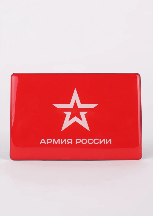 Купить магнит виниловый «звезда» красный с заливкой смолой 90х60 мм в интернет-магазине ArmRus по выгодной цене. - изображение 1