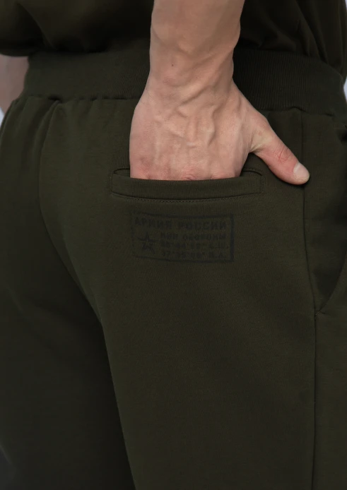 Купить шорты мужские «штамп» хаки в интернет-магазине ArmRus по выгодной цене. - изображение 7