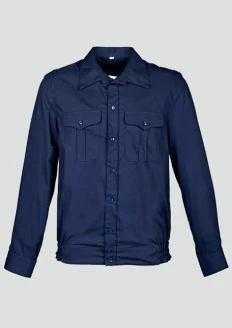 Рубашка повседневная с длинными рукавами, тип А, синего цвета : купить в интернет-магазине «Армия России