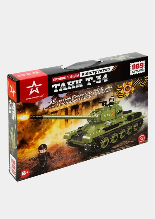Купить конструктор «танк т-34» 969 деталей в интернет-магазине ArmRus по выгодной цене. - изображение 8