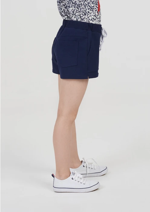 Купить шорты для девочки «первый» синие в интернет-магазине ArmRus по выгодной цене. - изображение 3