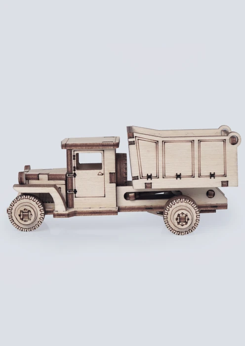 Купить игрушка-конструктор из дерева советский грузовик-самосвал «зис-5» 48 деталей в интернет-магазине ArmRus по выгодной цене. - изображение 3
