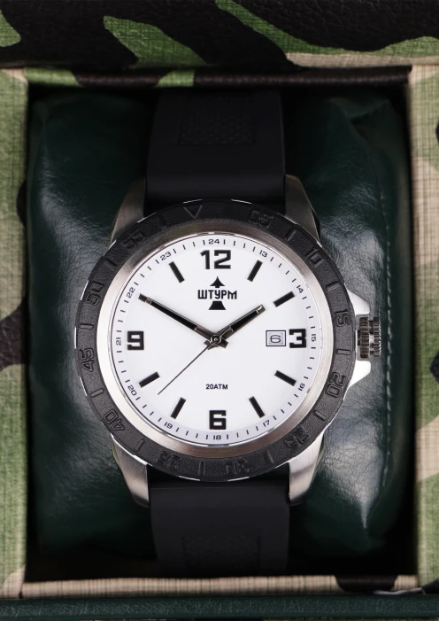 Купить часы штурм кк кварцевые на каучуковом ремне d43,7 в интернет-магазине ArmRus по выгодной цене. - изображение 8