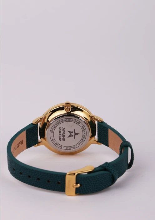 Купить часы женские charm кварцевые зеленые в интернет-магазине ArmRus по выгодной цене. - изображение 3