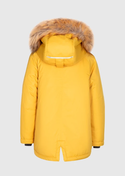 Купить  куртка-парка утепленная детская «вежливые мишки» желтая в интернет-магазине ArmRus по выгодной цене. - изображение 22