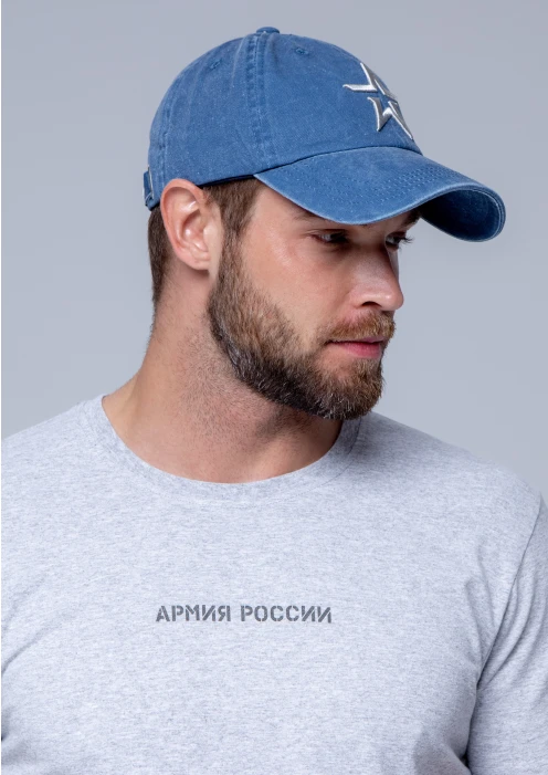 Купить футболка «армия россии» серый меланж в интернет-магазине ArmRus по выгодной цене. - изображение 7