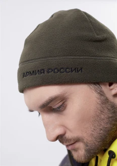  Шапка флисовая «Армия России» хаки: купить в интернет-магазине «Армия России