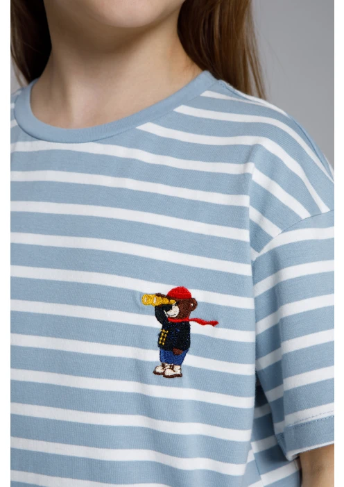 Купить футболка для девочки «медведь-смотритель маяка»  в интернет-магазине ArmRus по выгодной цене. - изображение 5