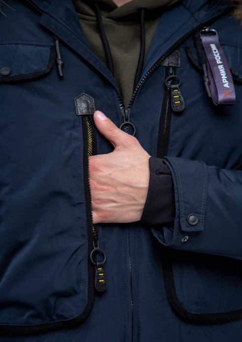 Купить куртка-пилот «армия россии» синяя в интернет-магазине ArmRus по выгодной цене. - изображение 16