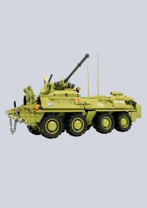 Купить игрушка-конструктор российский бронетранспортер «бтр-82а» 810 деталей в интернет-магазине ArmRus по выгодной цене. - изображение 6