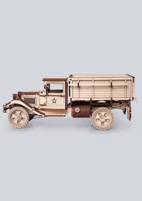 Купить игрушка-конструктор из дерева советский грузовик «полуторка» 217 деталей в интернет-магазине ArmRus по выгодной цене. - изображение 5