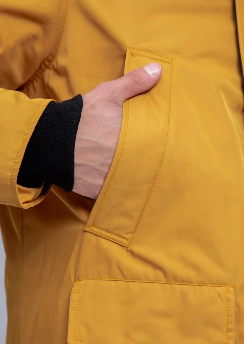 Купить куртка-парка утепленная мужская «армия россии» желтая в интернет-магазине ArmRus по выгодной цене. - изображение 14