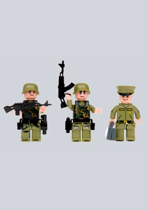 Купить игрушка-конструктор военный внедорожник «армия россии» 497 деталей в интернет-магазине ArmRus по выгодной цене. - изображение 4