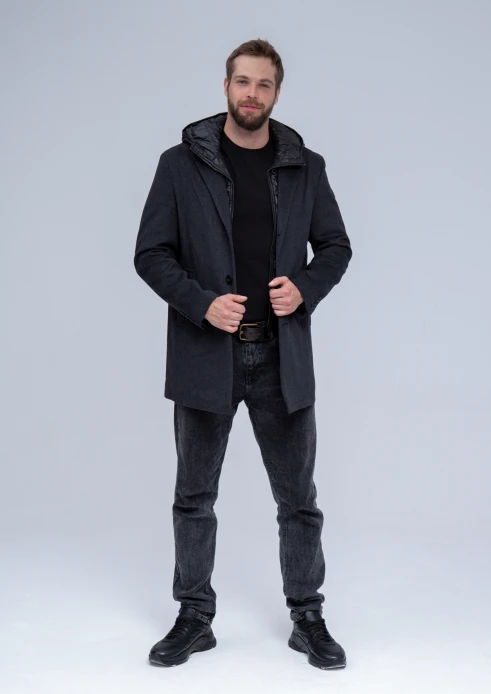 Купить пальто утепленное мужское «армия россии» со съемным капюшоном в интернет-магазине ArmRus по выгодной цене. - изображение 17