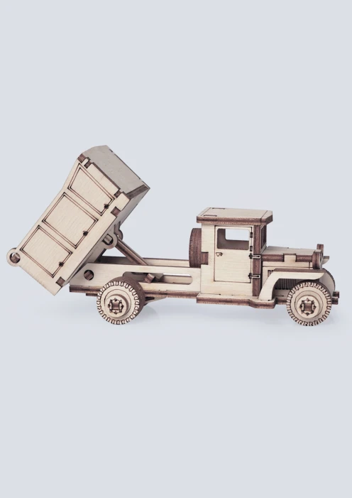 Купить игрушка-конструктор из дерева советский грузовик-самосвал «зис-5» 48 деталей в интернет-магазине ArmRus по выгодной цене. - изображение 4