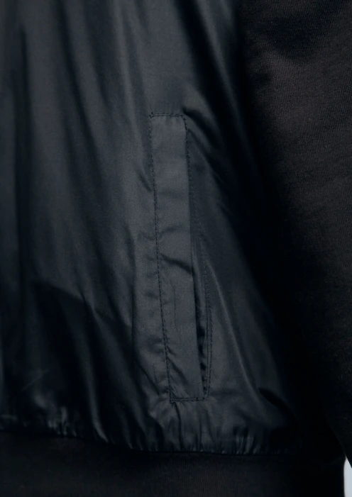 Купить куртка-бомбер мужская «ар» черная в интернет-магазине ArmRus по выгодной цене. - изображение 4
