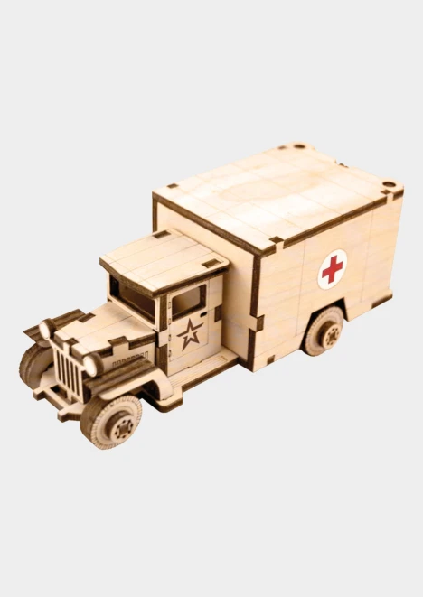 Конструктор из дерева (Советский грузовик ЗИС-5м) - изображение 1