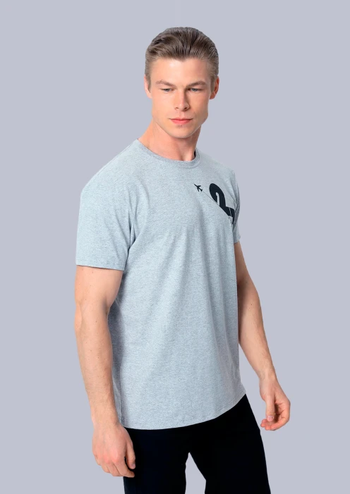 Купить футболка мужская «23» серый меланж в интернет-магазине ArmRus по выгодной цене. - изображение 5