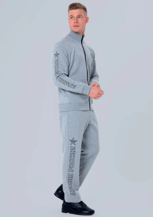 Купить костюм спортивный «армия россии» серый в интернет-магазине ArmRus по выгодной цене. - изображение 14