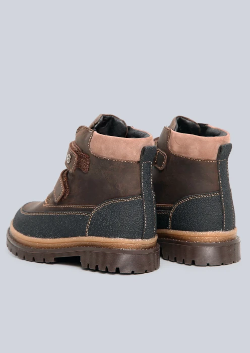 Купить зимние ботинки детские «армия россии» темно-коричневый в интернет-магазине ArmRus по выгодной цене. - изображение 2