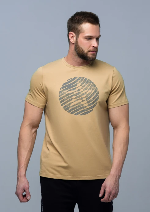 Купить футболка мужская «звезда песчаная» песок в интернет-магазине ArmRus по выгодной цене. - изображение 4