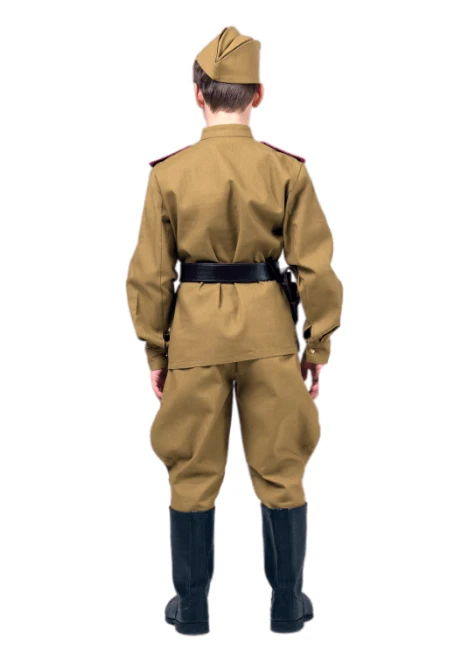 Комплект пехотной военной формы ВОВ на мальчика - изображение 3